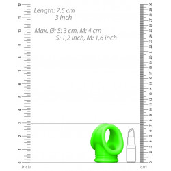 Ouch! Glow Ballstretcher phosphorescent Glow Silicone